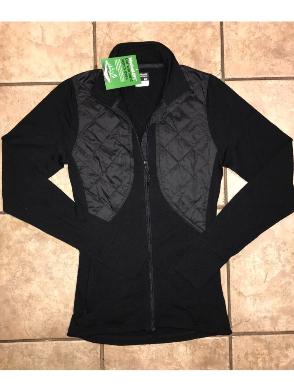 Women's Icebreaker Merino GT Ellipse MerinoLoft Full Zip Jacket-Size: XS